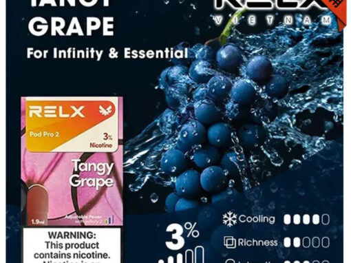 RELX電子煙彈│悅客電子菸彈葡萄Relx煙彈糖果