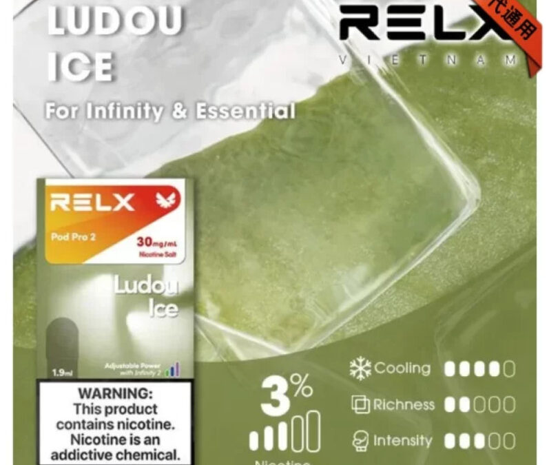 RELX電子煙彈│悅刻電子菸彈綠豆風味Relx煙彈糖果 Relx infinity