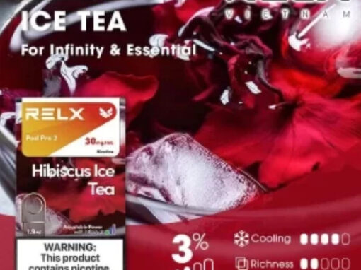 RELX電子煙彈│悅刻煙彈糖果六代Relx infinity -洛神冰茶口味