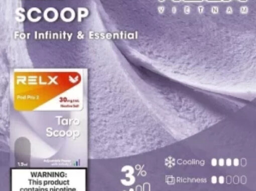 RELX電子煙彈│悅刻煙彈糖果六代Relx infinity -香芋冰淇淋口味