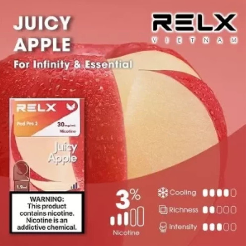 RELX電子煙彈│悅刻煙彈糖果六代Relx infinity -蘋果口味