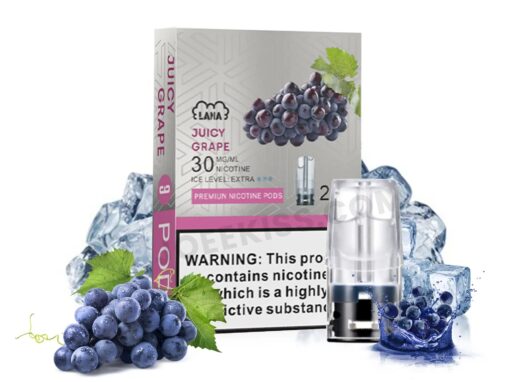 lana煙彈葡萄口味一代主機通用