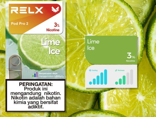 RELX電子煙彈-Relx infinity悅刻電子煙青檸冰爽口味