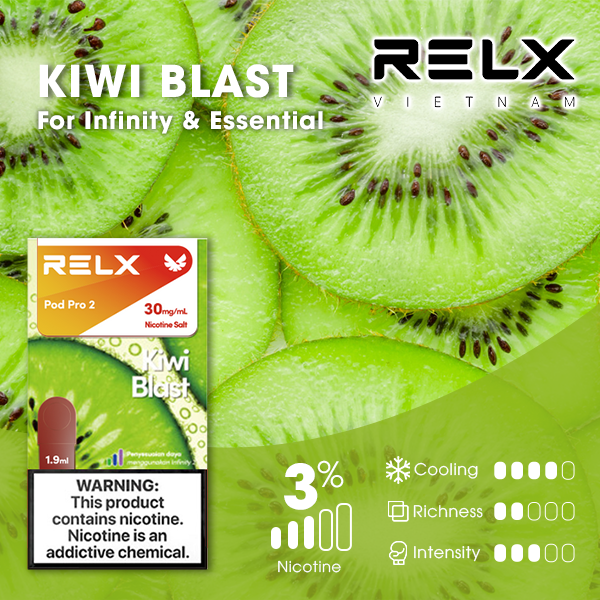 RELX電子煙彈│悅刻煙彈糖果六代Relx infinity -奇異果口味