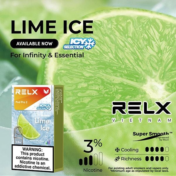 RELX電子煙彈│悅刻煙彈糖果六代Relx infinity -青檸口味