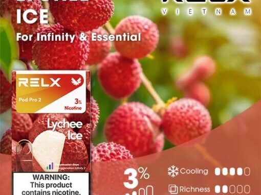 RELX電子煙彈│悅刻煙彈糖果六代Relx infinity -荔枝口味