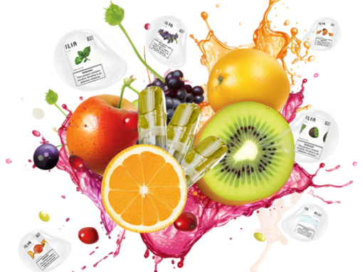 ilia煙彈五代拋棄式電子煙荔枝口味-電子菸菸彈一盒三入