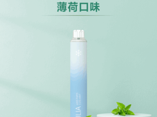 ilia6500口拋棄式電子煙-薄荷口味續航升級吸煙體驗｜多口味任選