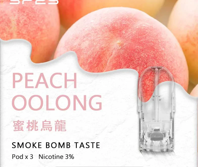 sp2s煙彈蜜桃烏龍口味-多種糖果適配一代主機通用創新設計，給你不一樣的吸煙體驗